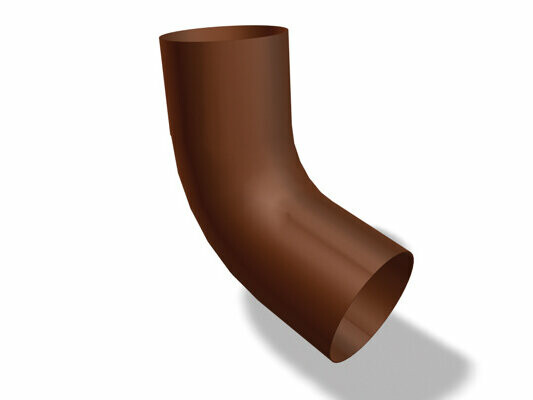 PREFA koleno 72˚, dostupné v rozmeroch Ø 60, 80, 100, 120 a 150 mm, ideálne pre flexibilnú inštaláciu odtokových systémov. Koleno umožňuje presnú zmenu smeru rúr.